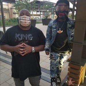 Jordan Craig Denim outfit